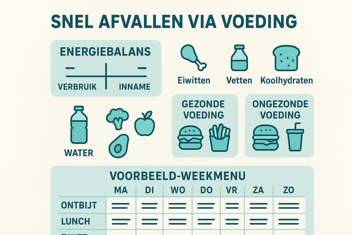 Stap 2: Voeding als Basis voor Snel Afvallen