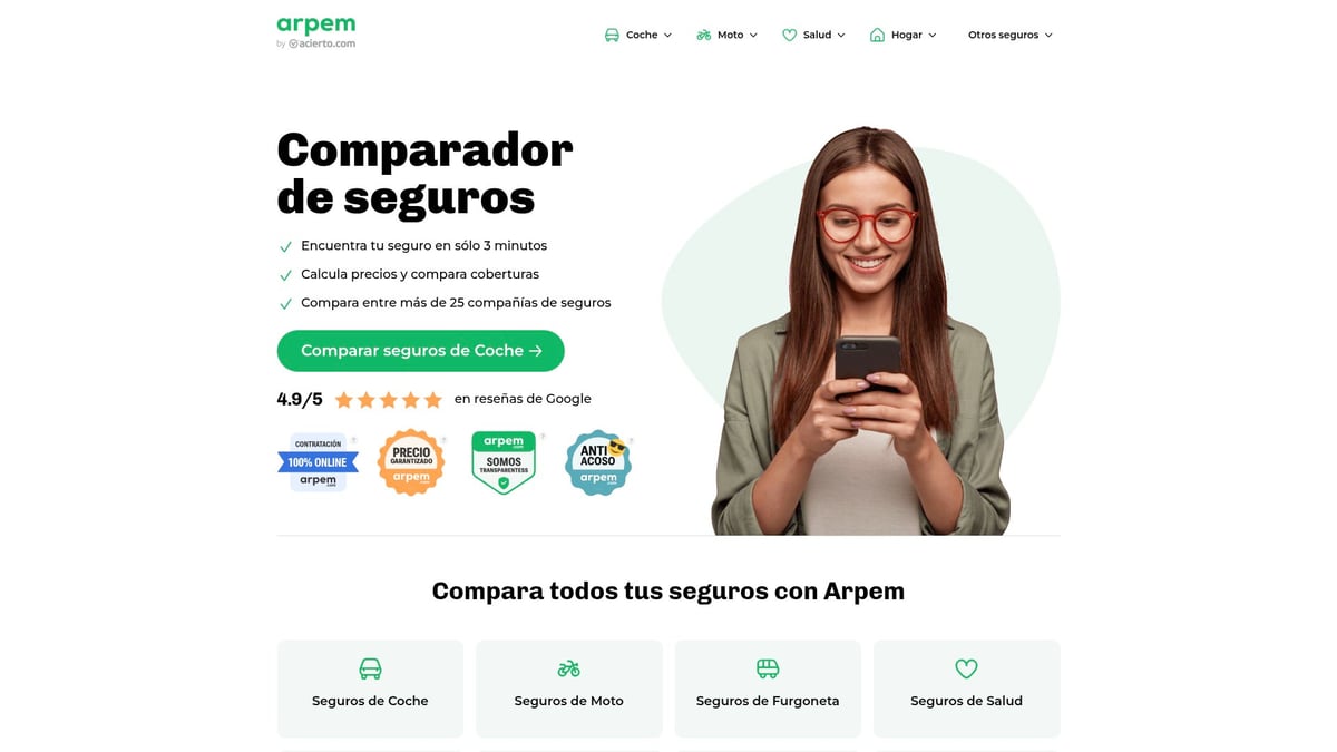 7 Mejores Comparativos De Seguros De Moto Para 2026 - Arpem &ndash; Comparativas y an&aacute;lisis expertos