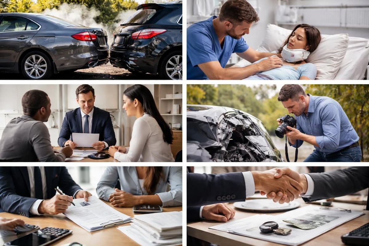 Auto accident claim timeline