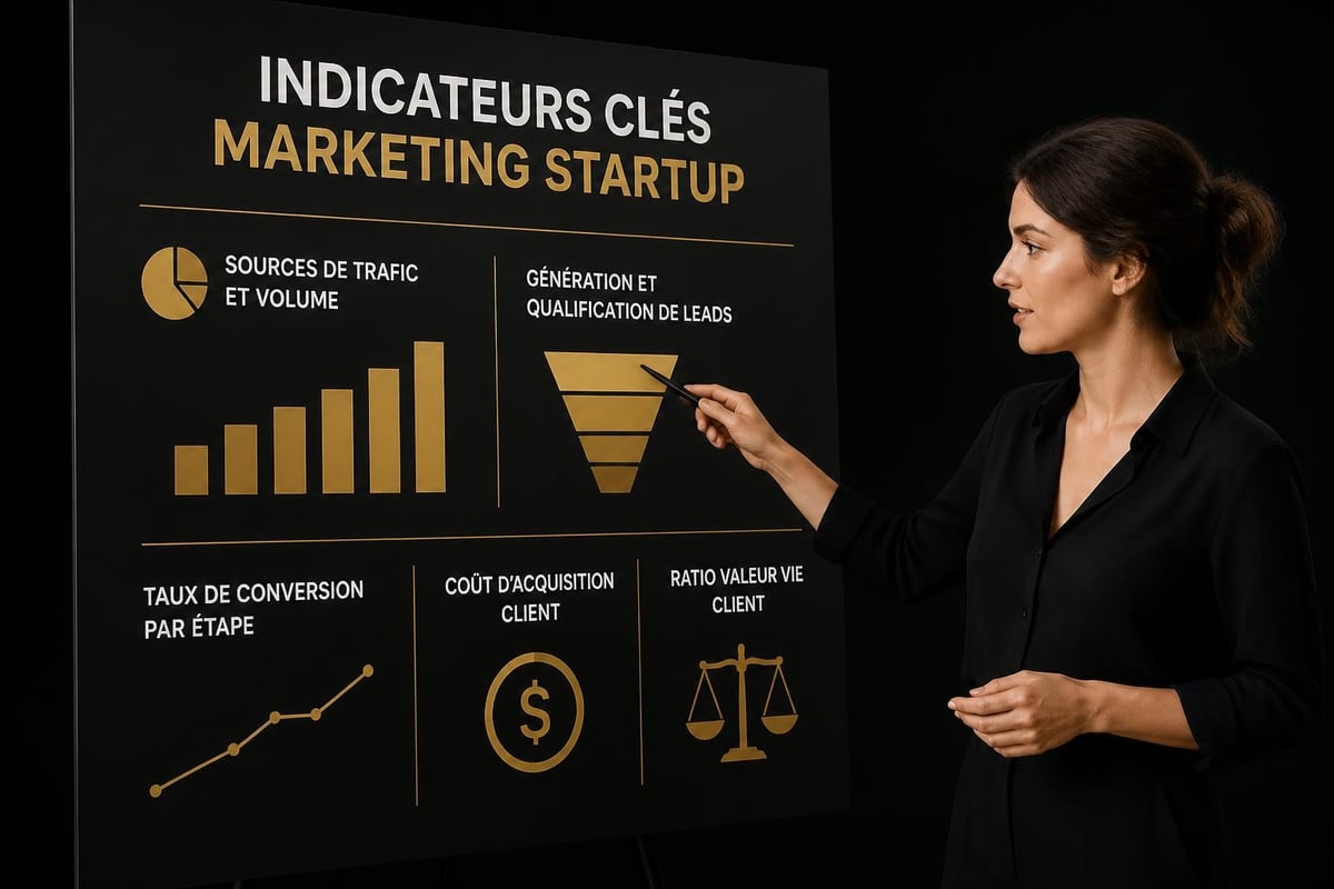 Marketing metrics dashboard