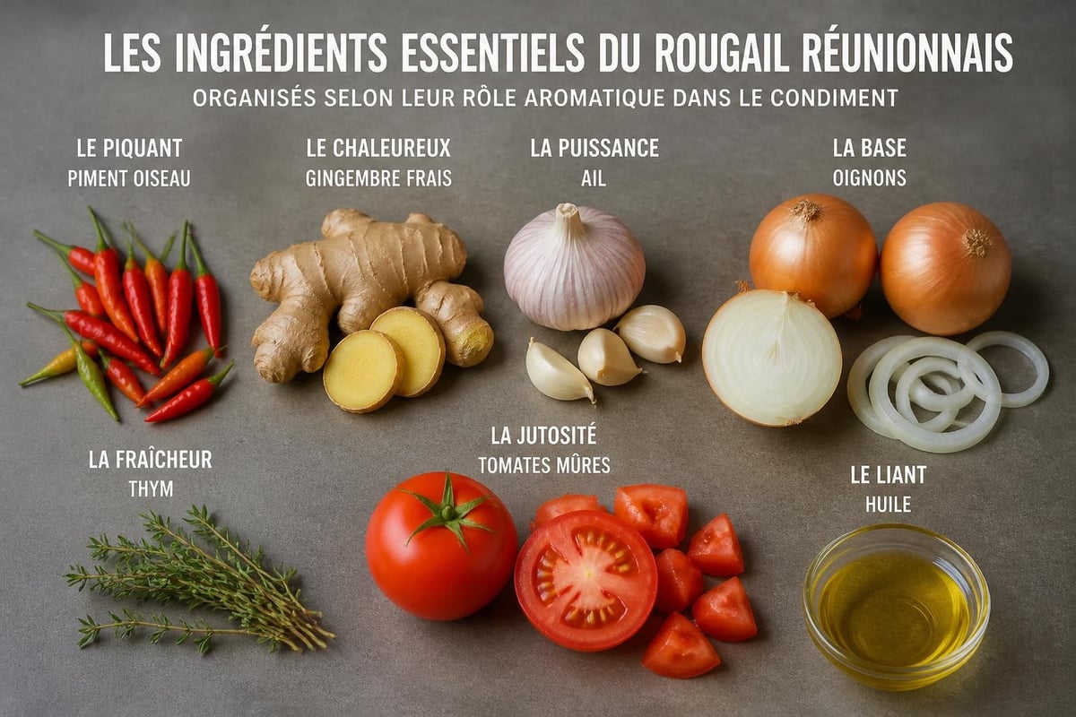Composition traditionnelle rougail