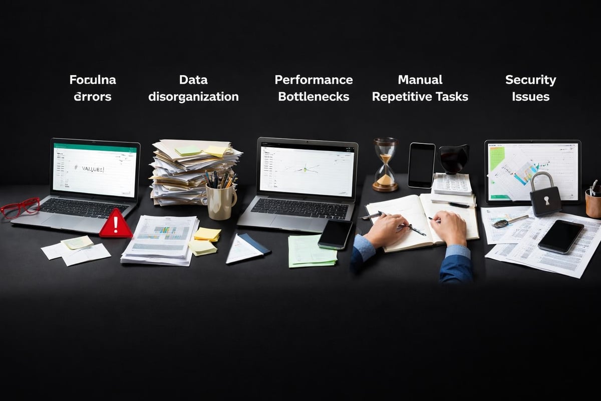 Common Excel problems Richmond professionals encounter