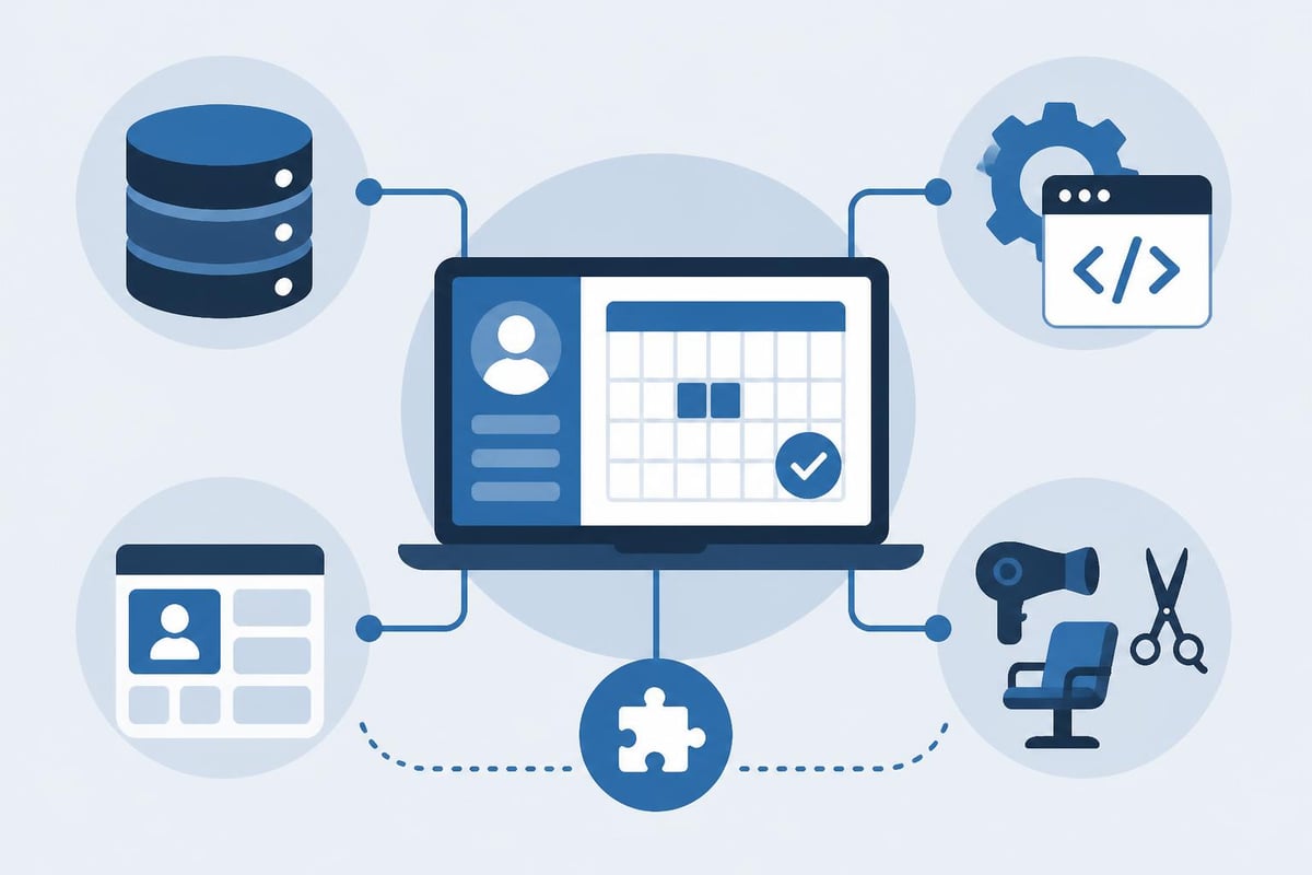 Open source booking system architecture