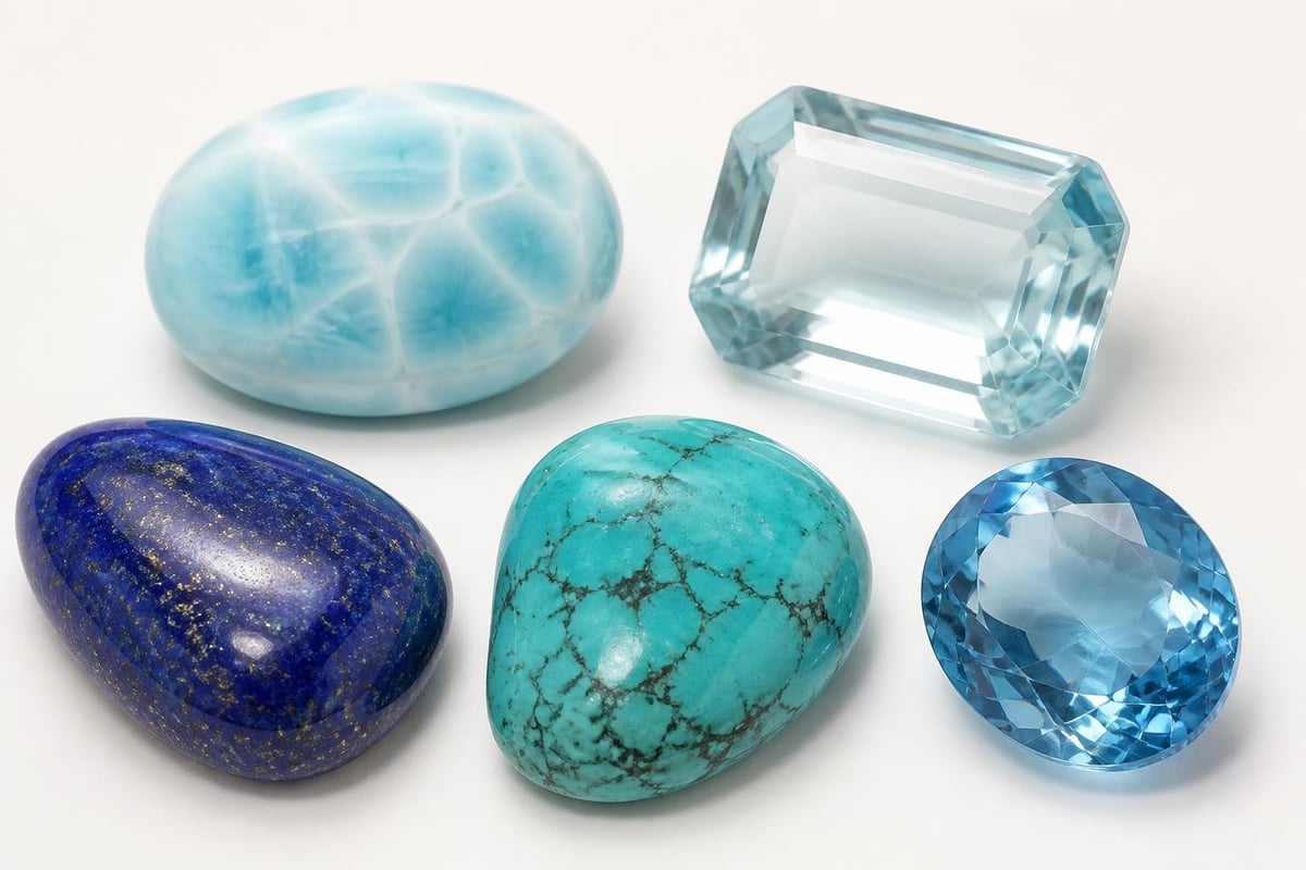 Blue crystal varieties comparison