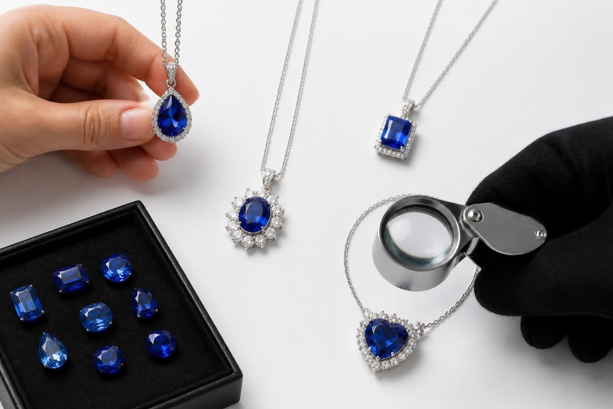 Crystal necklace quality factors