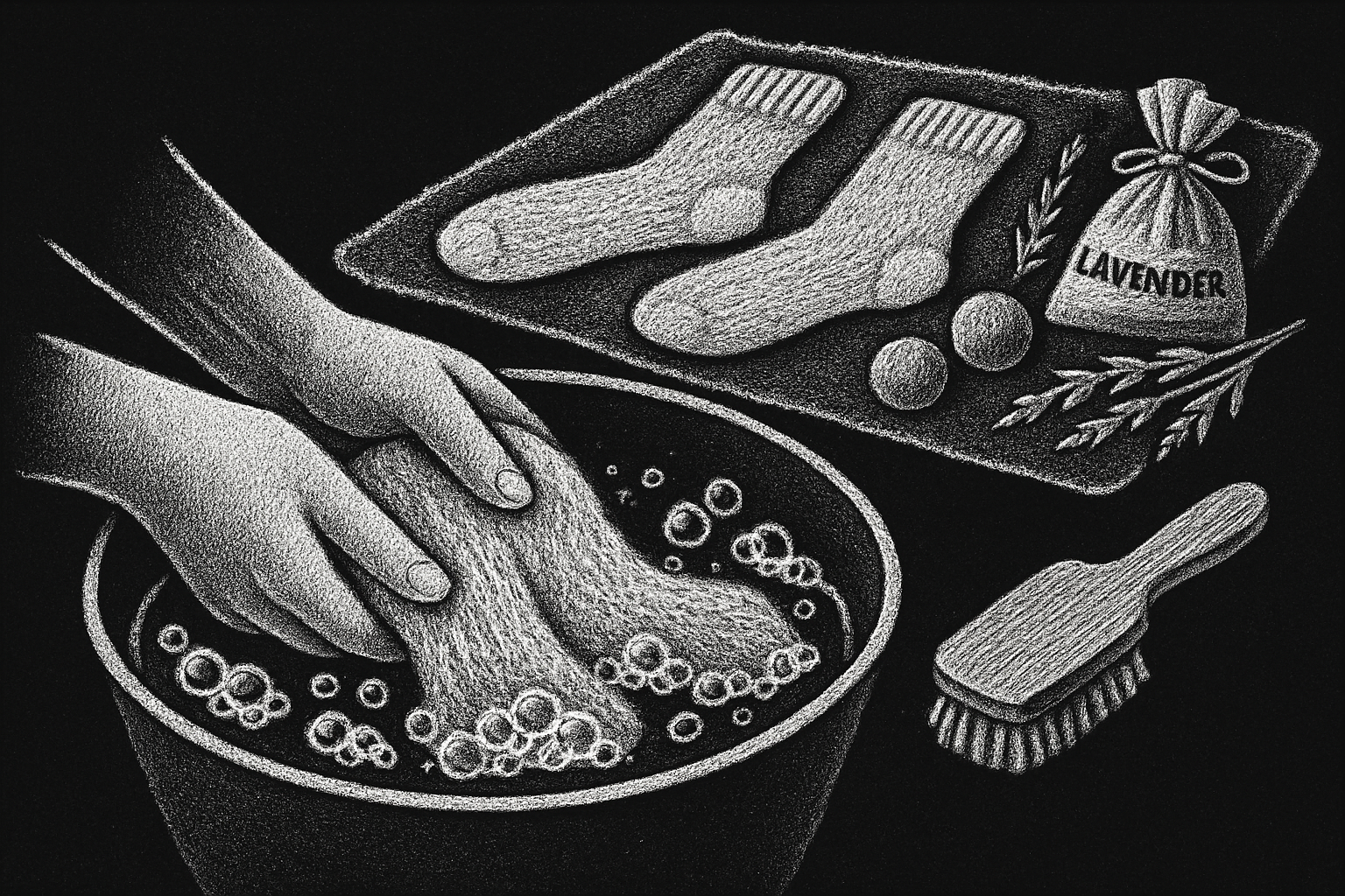 How to Care for Mohair Socks: Washing, Drying, and Storage