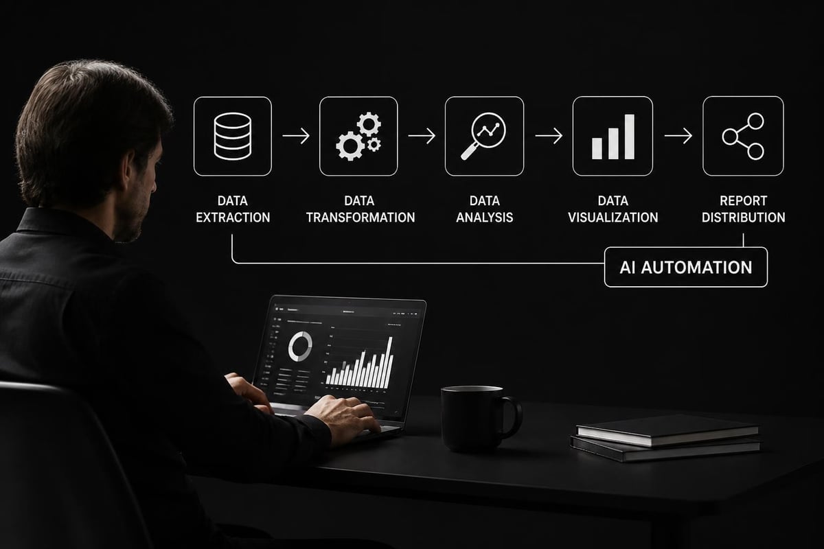 Business reporting workflow automation
