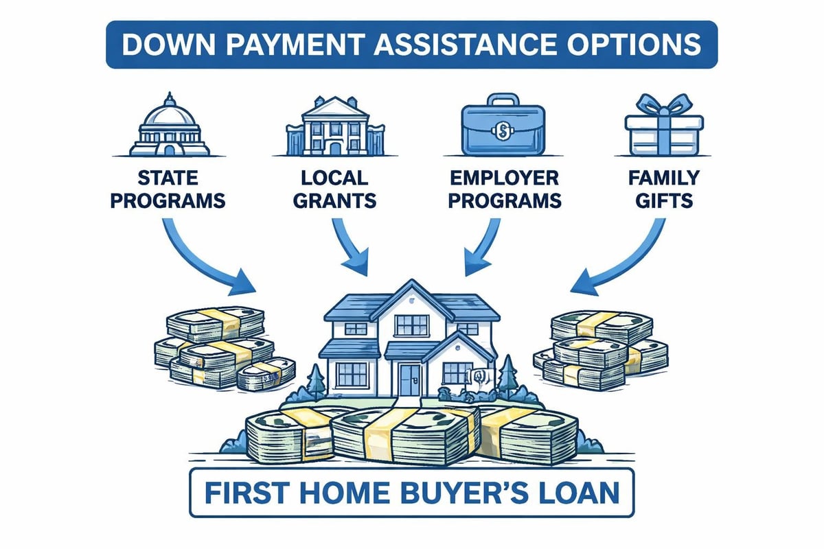 Down payment assistance sources