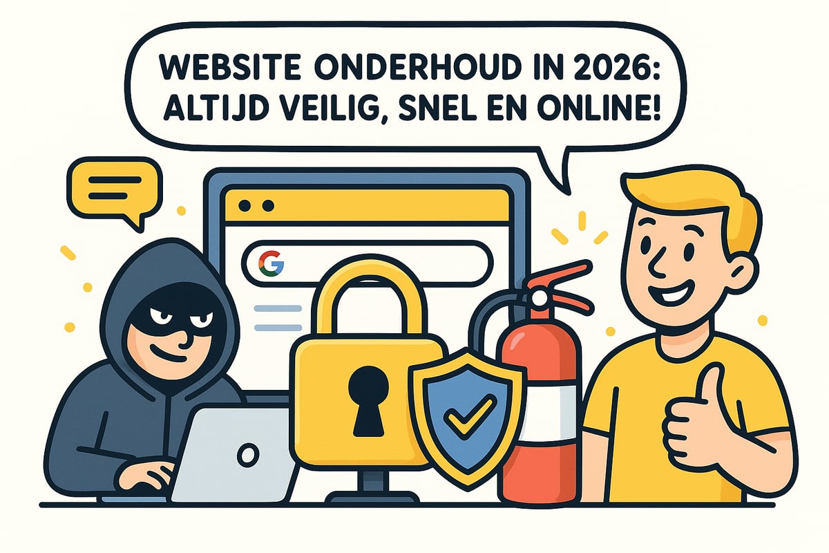 Waarom Website Onderhoud Essentieel is in 2026