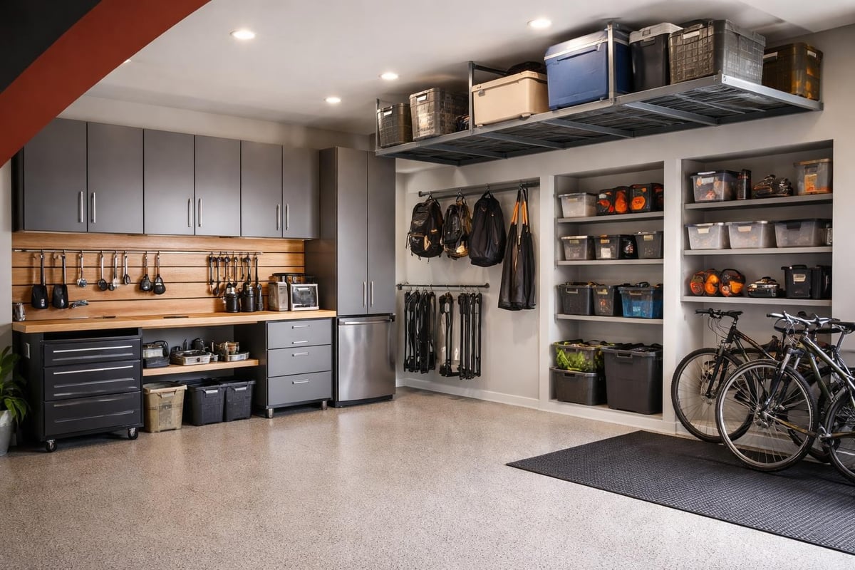 Garage storage integration