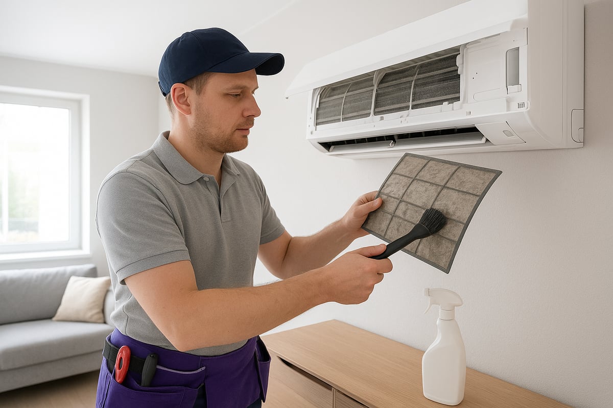 Ilmalämpöpumpun huollon vaiheet ja sisältö