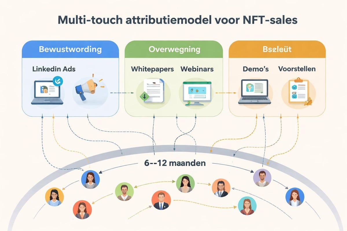 NFT marketing attribution model