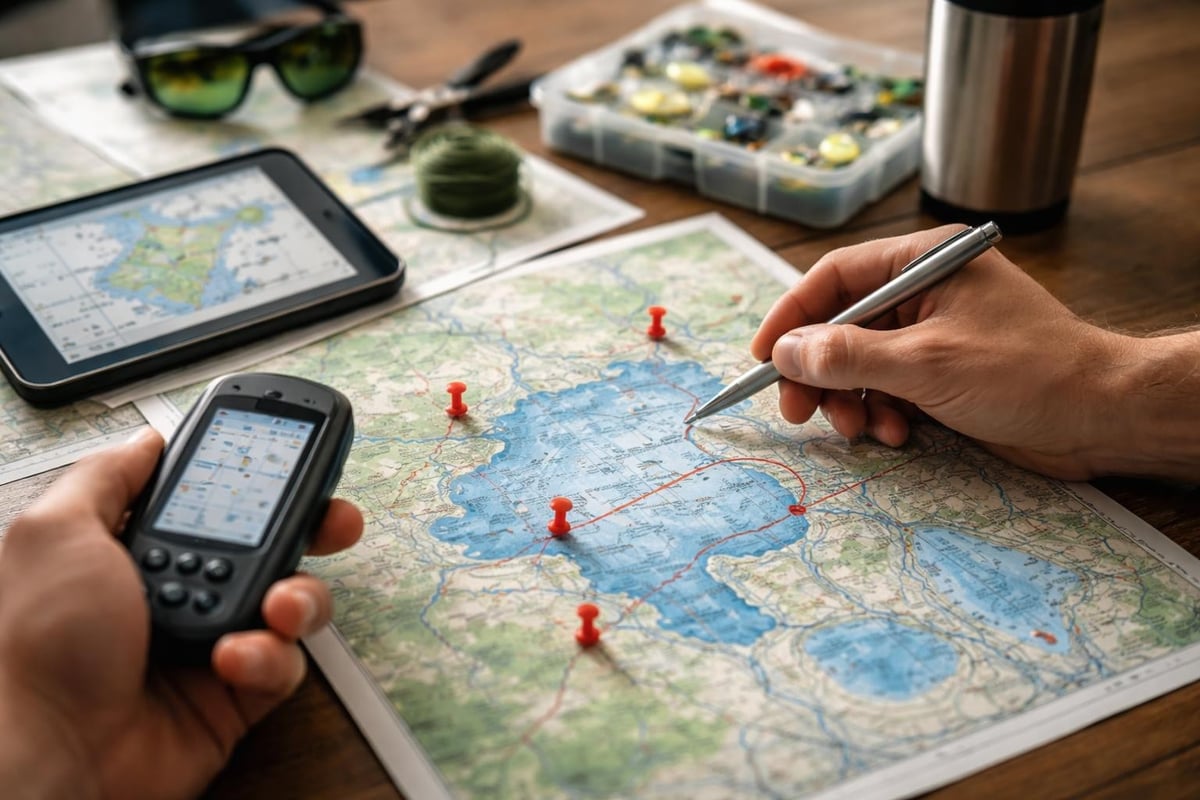 Coordinate-based location planning