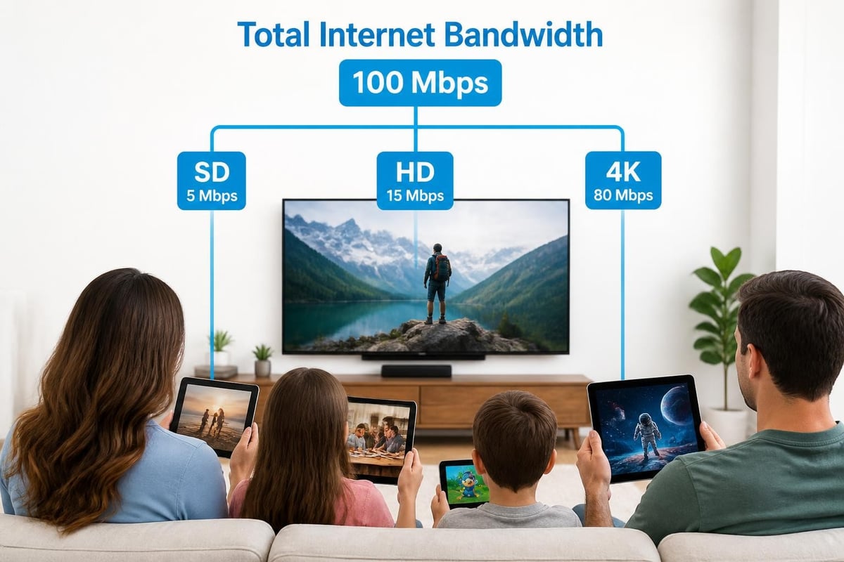 Internet speed requirements