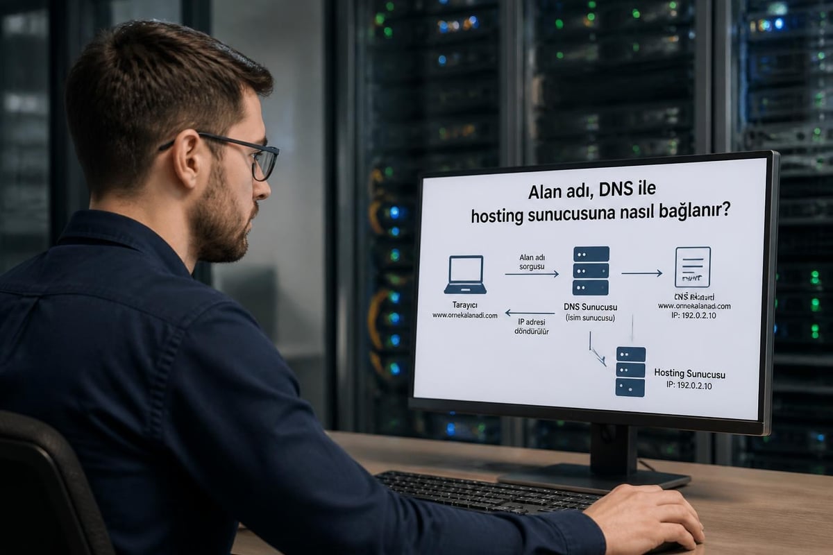 DNS resolution process