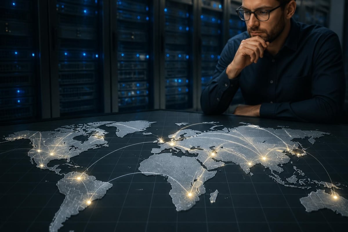 Global VPN network coverage