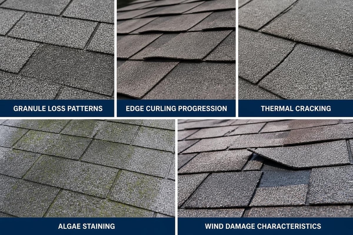 Common shingle deterioration signs