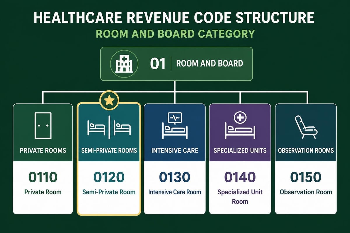 Revenue code relationships