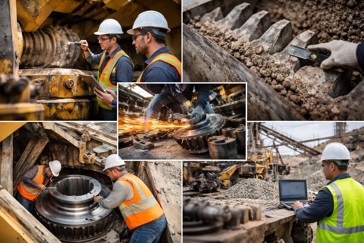 Industrial equipment repair cycle