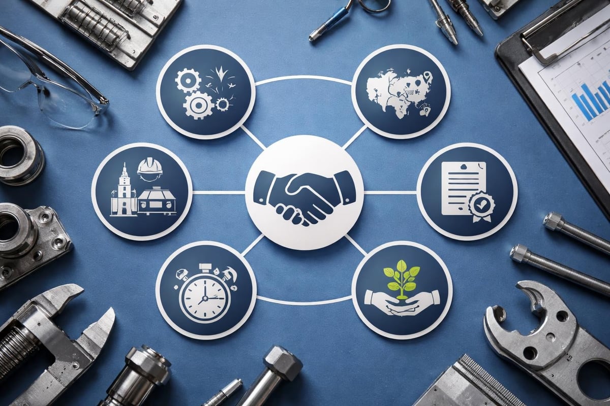 Metal manufacturing co selection framework