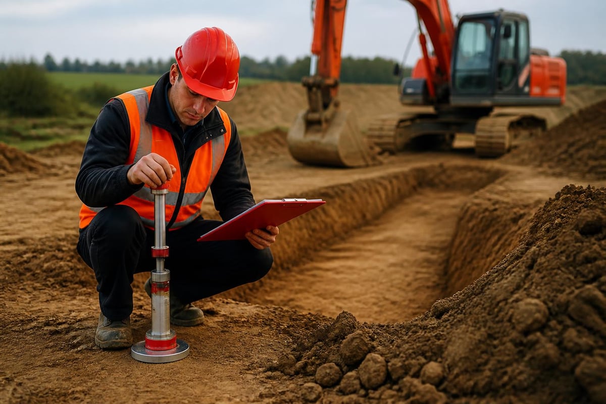 Compaction testing process