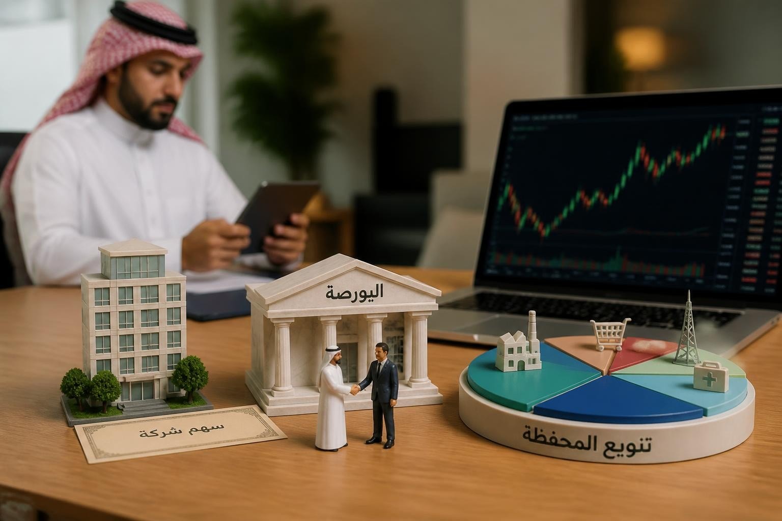اسهم: دليلك الشامل للاستثمار في الأسواق المالية 2026