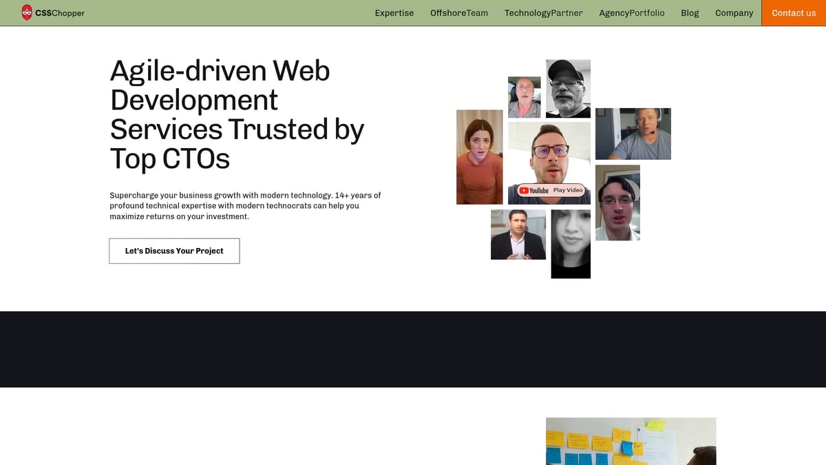 7 Essential Affordable Web Development Company Picks for 2025 - CSSChopper
