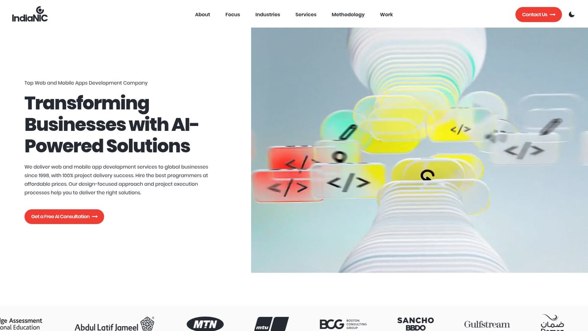 7 Essential Affordable Web Development Company Picks for 2025 - IndiaNIC