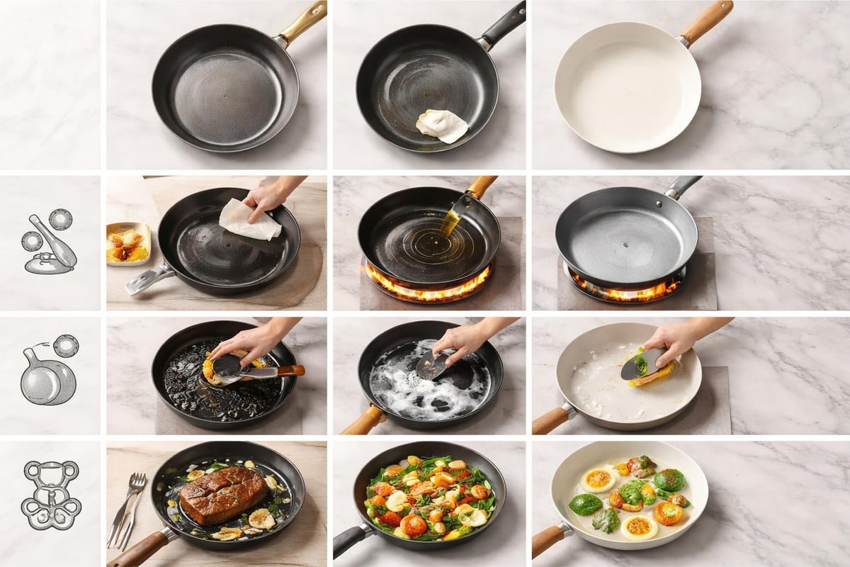 De Buyer pan types comparison