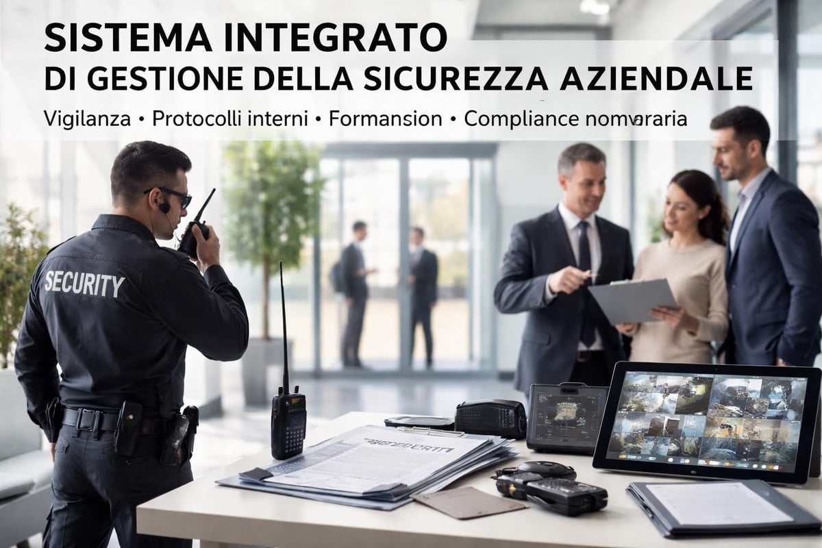 Integrazione vigilanza e sicurezza aziendale