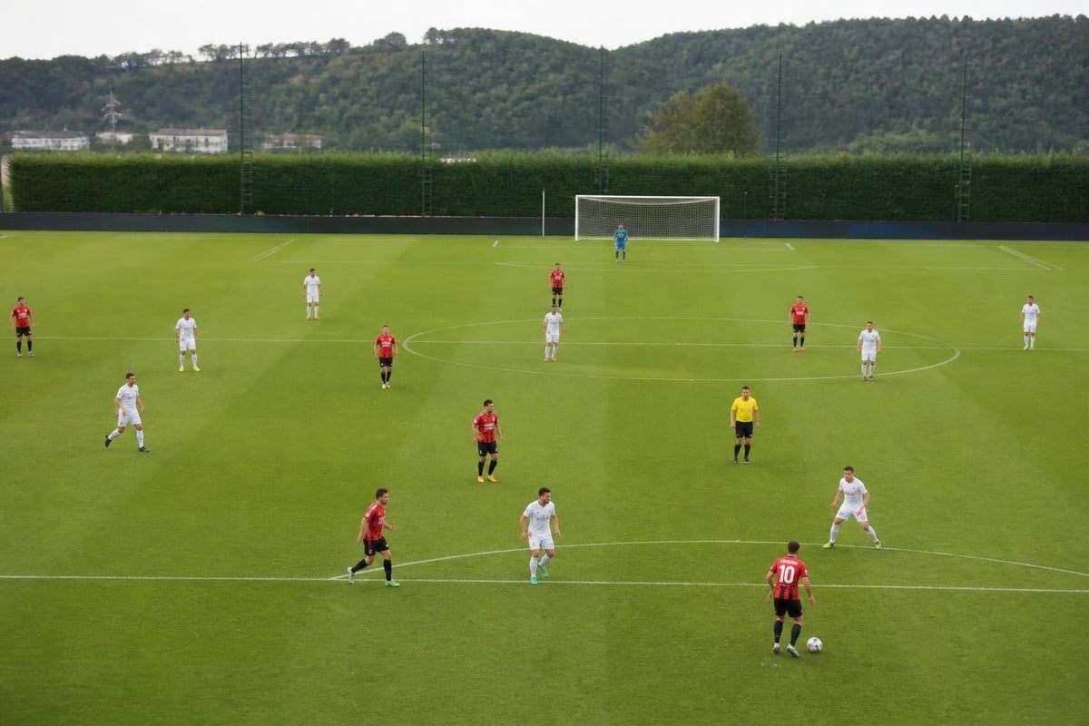 Soccer field positioning and movement