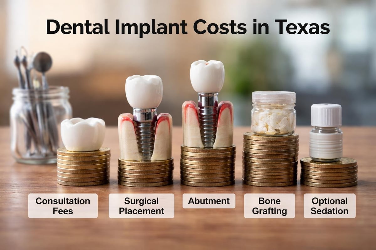 Dental implant cost breakdown