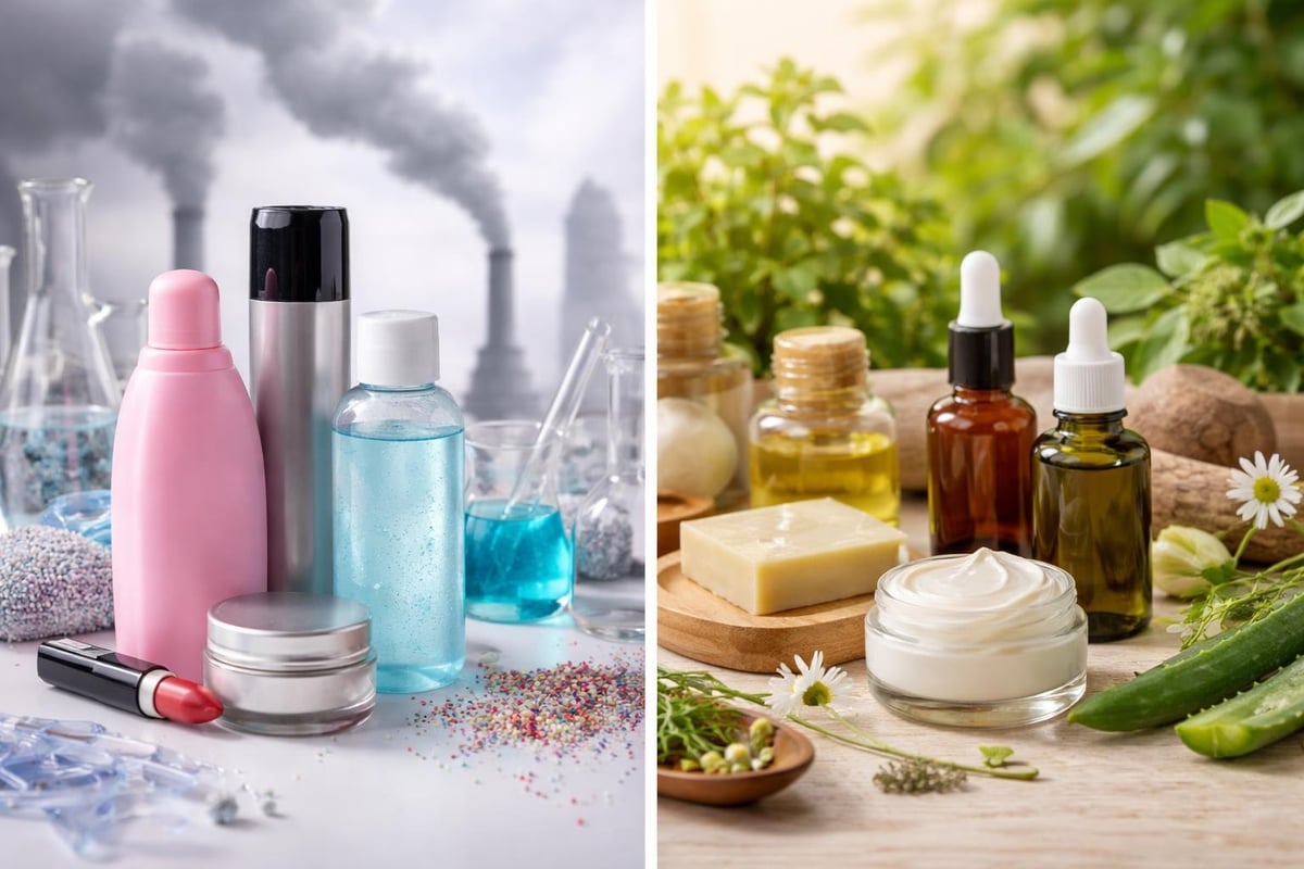 Natural skincare environmental impact