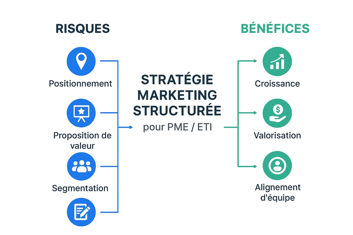 Pourquoi une stratégie marketing structurée est indispensable à la croissance