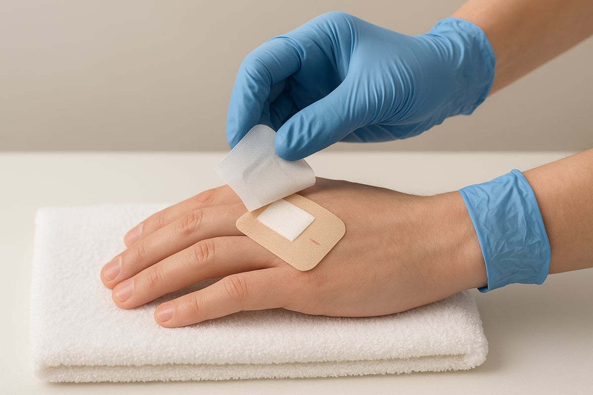 Step-by-Step Guide: Applying Sterile Adhesive Bandages Safely