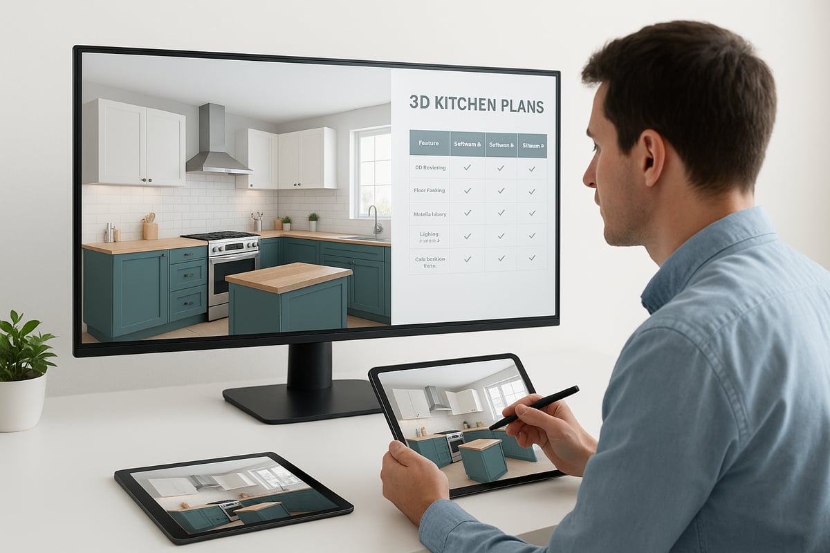 Comparing the Best 3D Kitchen Design Software in 2025