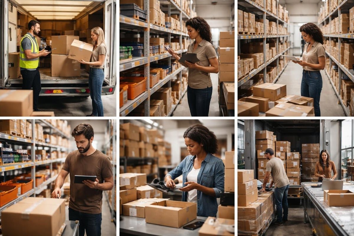 E-commerce fulfillment stages