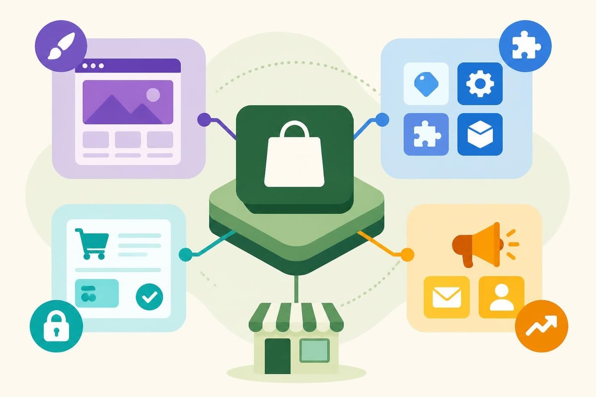 Shopify store architecture