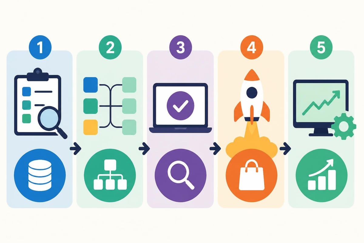 Shopify migration workflow