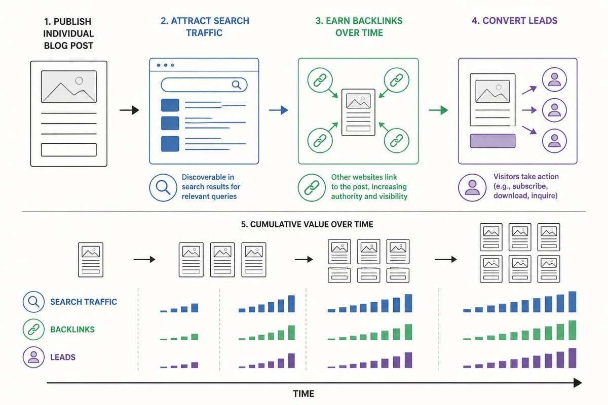 Content compound growth