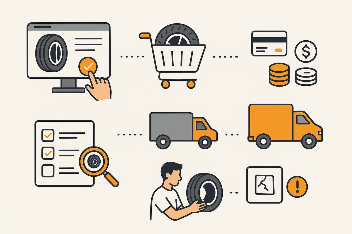 Der Bestellprozess bei Reifenleader: Schritt-für-Schritt-Anleitung