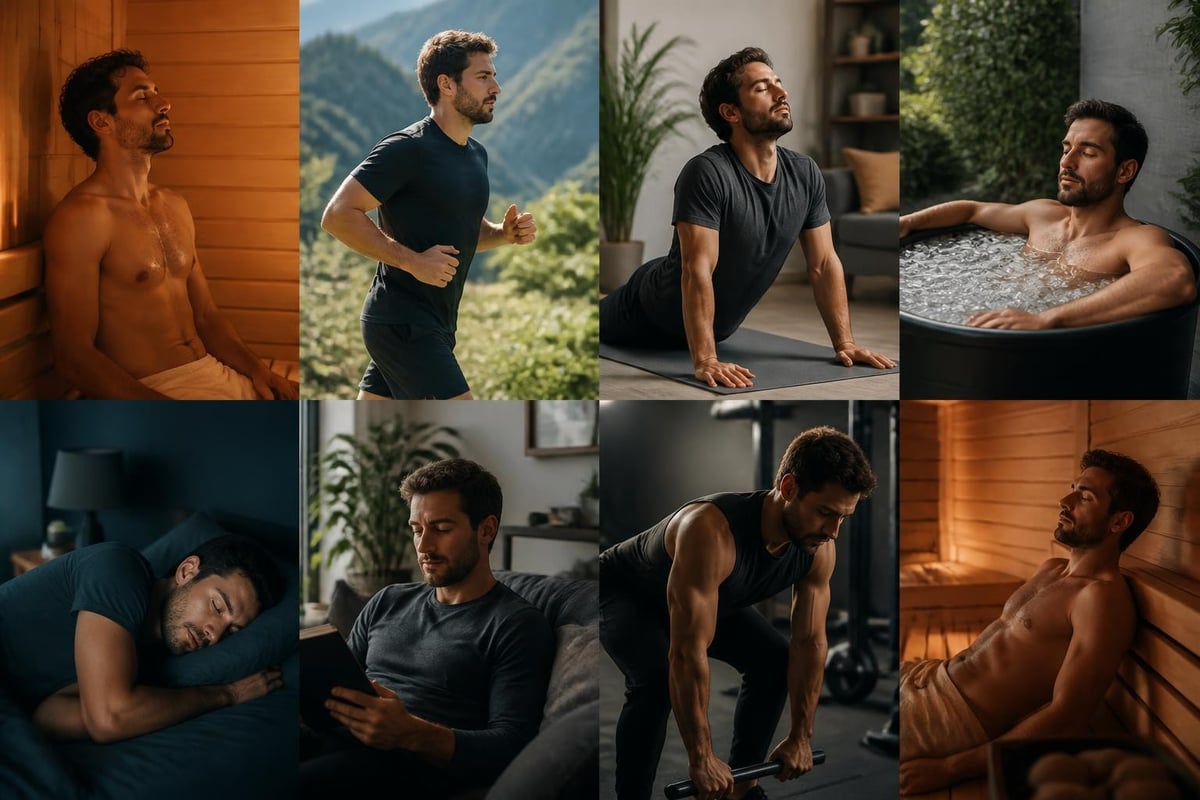 Sauna wellness routine integration