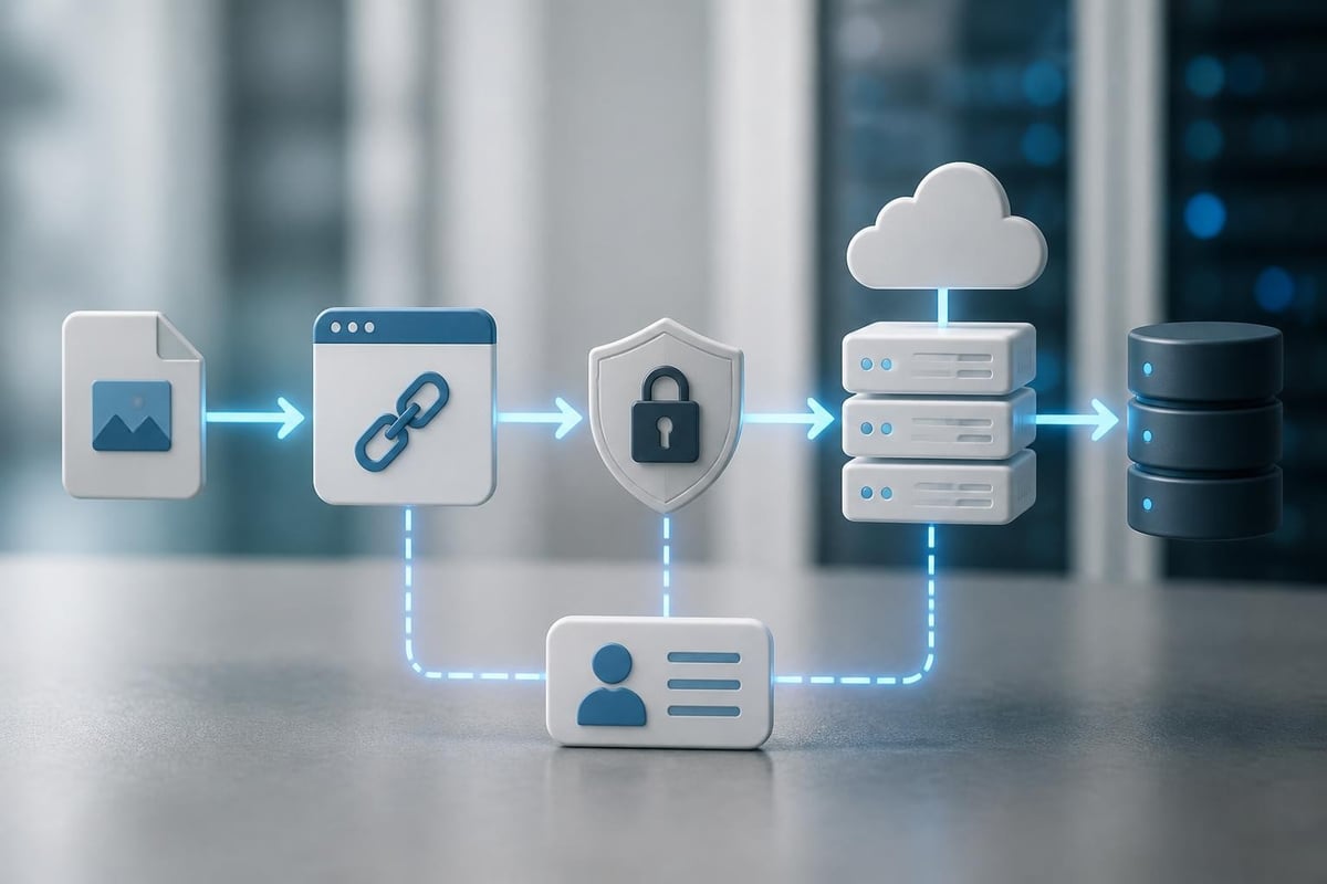 Technischer Prozess der Link-Generierung