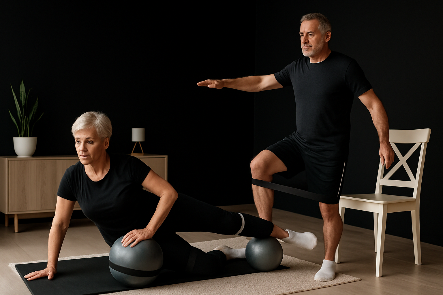 Pokročilejší cviky a posilování v domácím prostředí