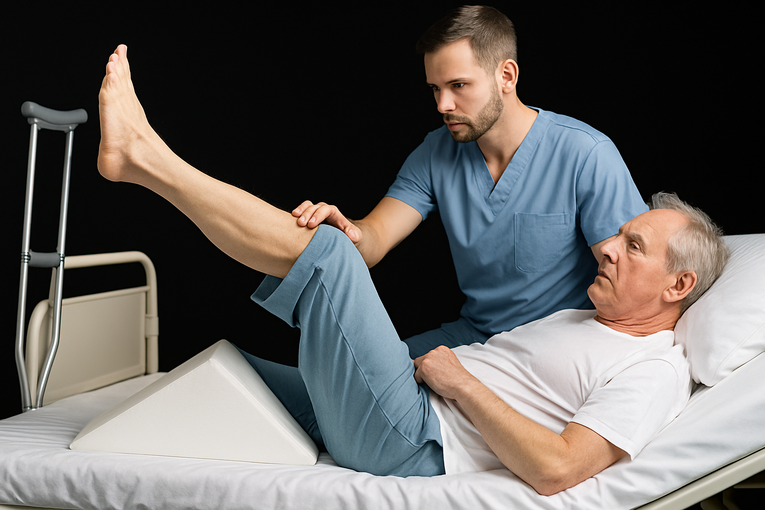 První dny po operaci: Základní cviky a bezpečnost