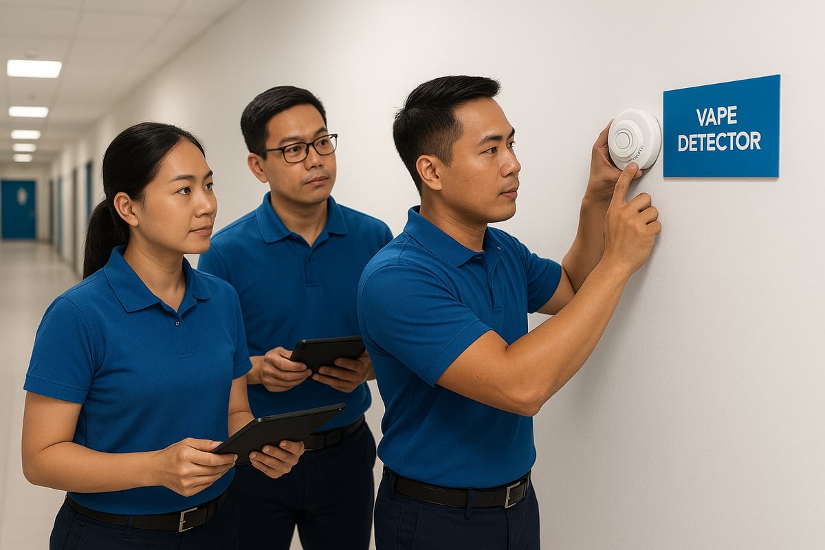 Step-by-Step Guide to Installing Vape Detectors in Singapore