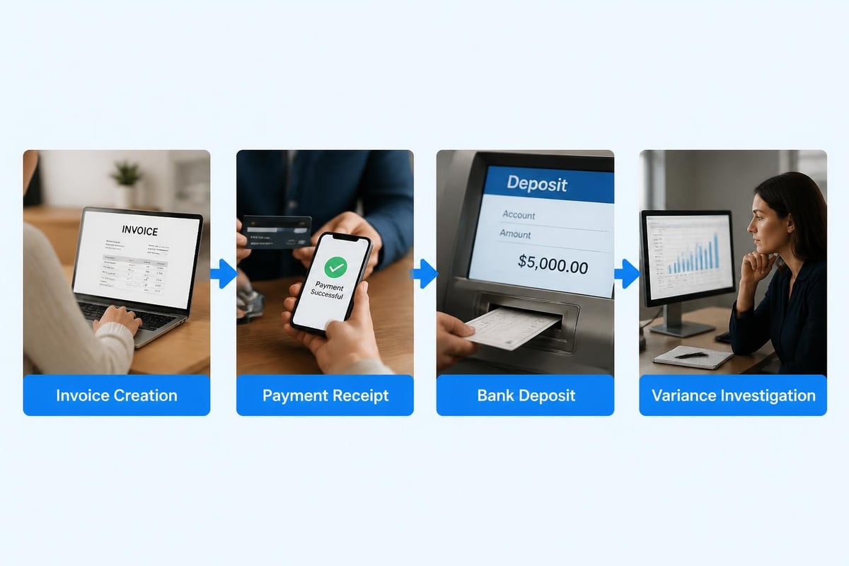 Bank reconciliation process