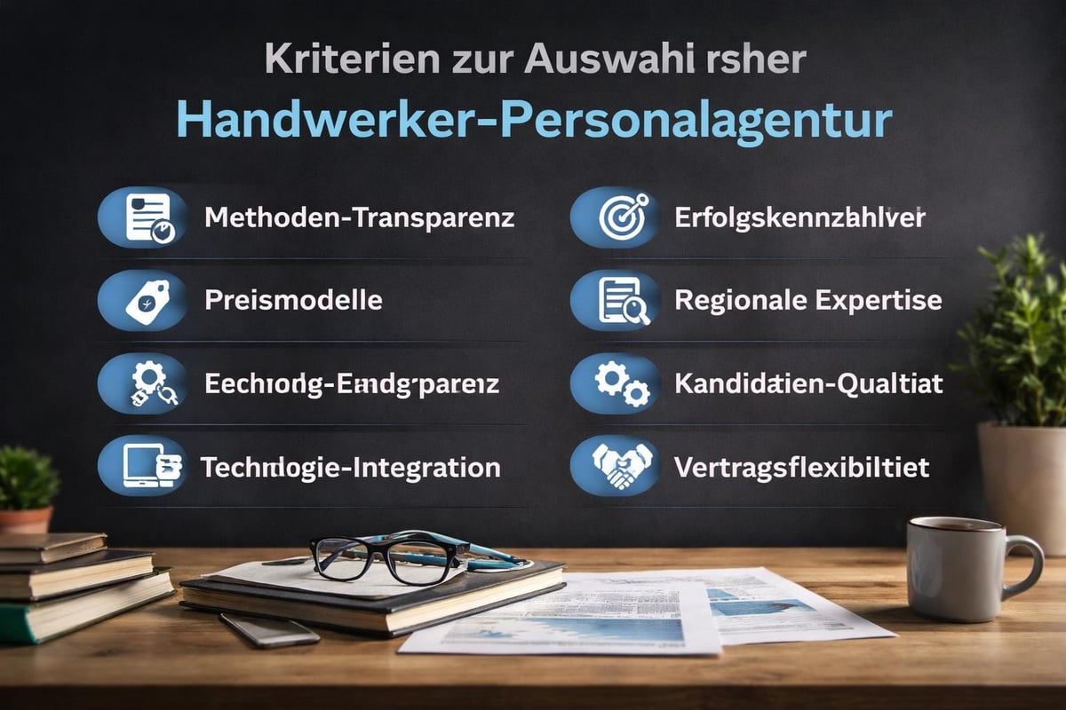 Auswahlkriterien Recruiting-Agentur