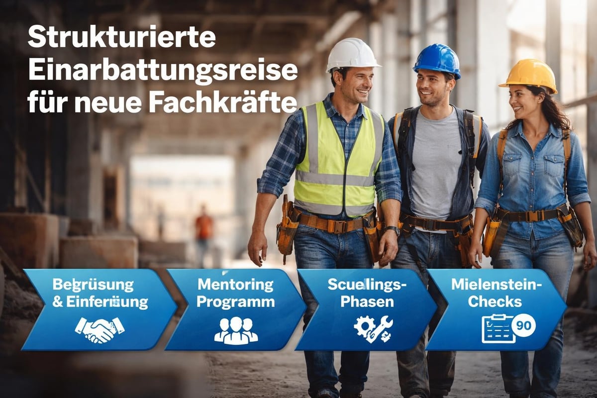 Onboarding-Prozess Handwerk