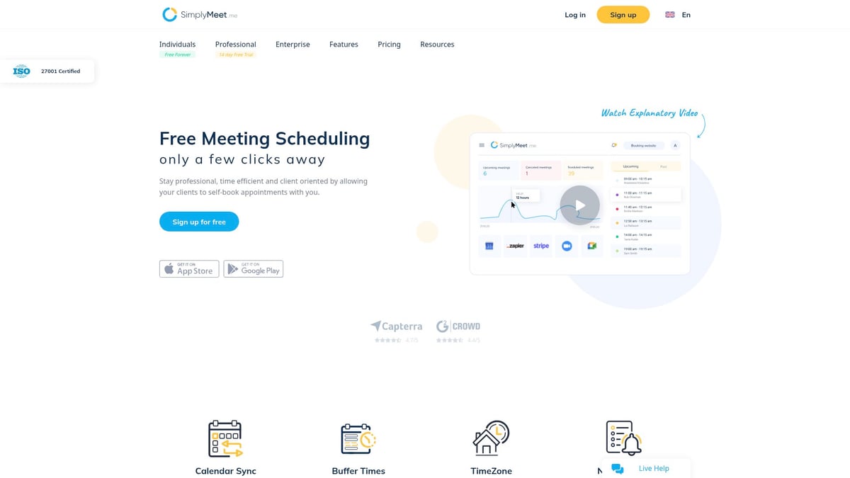 Top 7 Doodle Alternative Tools for Easy Scheduling in 2026 - SimplyMeet.me